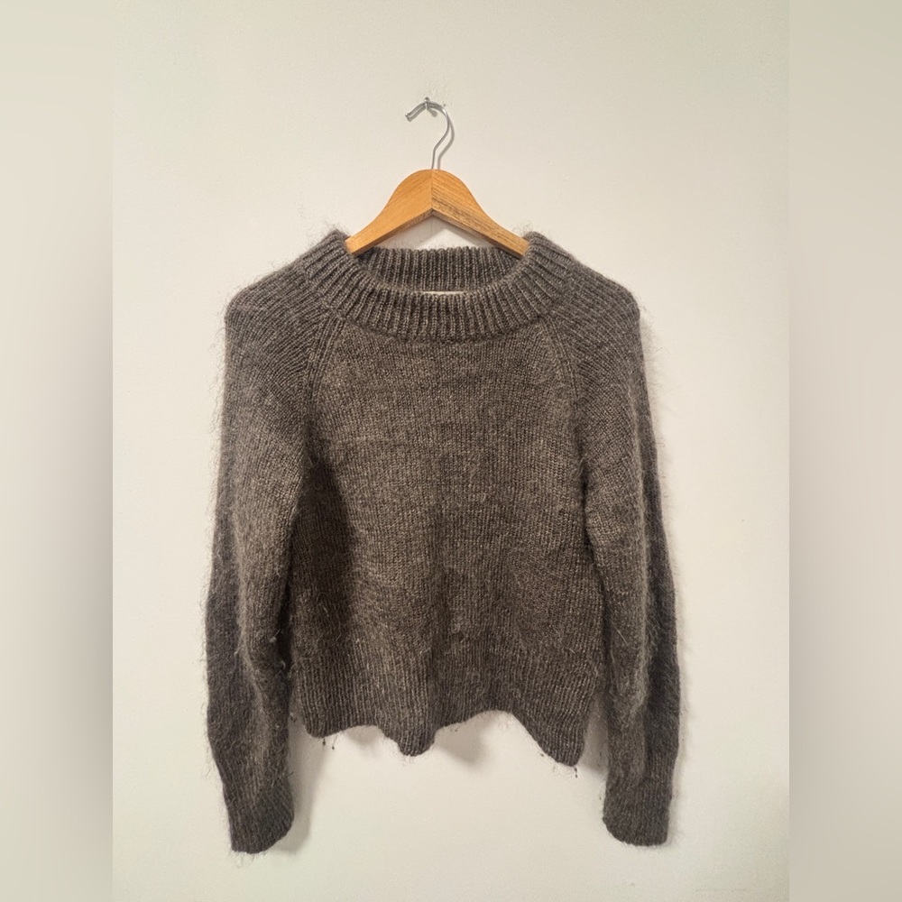 A.L.C. Gray Mohair Sweater